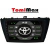 TomiMax Toyota Avensis Android 14 autorádio s WIFI, GPS, USB, BT HW výbava: 4 Core 1GB+16GB LOW