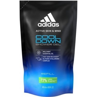 Adidas Cool Down sprchový gél pánsky náhradná náplň 400 ml, Cool Down