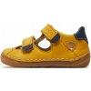 Froddo detské sandále z prírodnej kože, žltá farba veľkosť 19