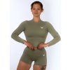 Dámske tričko COMFY - Army Green Veľkosť: S