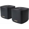 WiFi systém ASUS Zenwifi XD4 Plus, 2-pack, Black (90IG07M0-MO3C30)