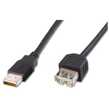 PremiumCord kupaa2bk USB 2.0, prodlužovací, A-A, 2m, černý