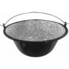 MagicHome Kotlík MagicHome, na guľáš, 12 lit., 39,8x18 cm, smaltovaný, čierny, bez pokrievky