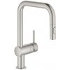 GROHE 30439DC0 Batéria VENTO U-výpusť duálna sprška supersteel