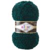 Pletacia vlna Alize NATURALE BOUCLE 6029 zelená
