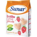 Hero Sunárek DETSKÝ SNACK srdiečka s príchuťou jahoda od ukonč. 1. roku 50 g