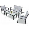 Súprava záhradného nábytku - stolík + 4 stoličky 62171 ANH0846