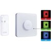 m-e modern-electronics 41162 bezdôtový zvonček kompletná sada osvetlený; 41162