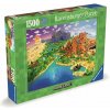 Puzzle Ravensburger 120004332 Minecraft: Svět Minecraftu (4005555004332)