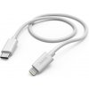 HAMA 183295 MFi USB-C Lightning nabíjací dátový kábel pre Apple, 1 m, biely