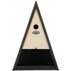 Esschert Design Budka pro ptáčky Triangle s krmítkem 26 x 16 x 40 cm