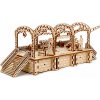 WOODEN CITY 3D puzzle Železniční stanice 175 dílků