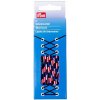 PRYM Okrúhle šnúrky outdoorové, 5 mm, 120 cm, modré/červené/biele