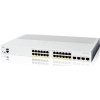 Cisco Catalyst switch C1200-24P-4G (24xGbE,4xSFP,24xPoE+,195W,fanless) - REFRESH C1200-24P-4G-RF