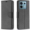 VSETKONAMOBIL 72248 LITCHI Peňaženkové puzdro pre Xiaomi Redmi Note 13 Pro čierne