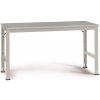 Manuflex AU4014.0001 Manuflex AU4014.0001 Manuflex AU4014.0001 Pracovný stôl UNIVERSAL, podstavec 1000x 800x760 mm, plechová krytina KRIEG fi, sivá, zelená; AU4014.0001