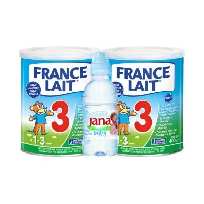 France Lait 3 + Bübchen Baby 2 x 400 g 50 ml