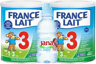 France Lait 3 + Bübchen Baby 2 x 400 g 50 ml