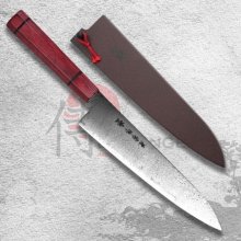 KANETSUNE nůž Gyutou Chef Damascus Minamo-Kaze series 210 mm
