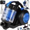 Bezvreckový vysávač Kraft&Dele Cyklónový ľahký, silný Turbo výkon 4000 W HEPA