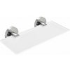 Nimco Polica do kúpeľne a sprchy 20 cm – sklo kov Unix UNM-13091B-20-10