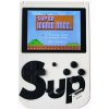 SUP GameBox white4813 Digitálna hracia konzola 400v1, 2,4 palcový TFT displej, biely