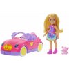 Doplněk pro panenky Barbie Panenka Chelsea s blond vlasy, medvídkové autíčko a medvídek (194735234608)