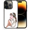 PROTEMIO 70397 MY ART Ochranný kryt pre Apple iPhone 14 Pro Max BABY GIRL (111)