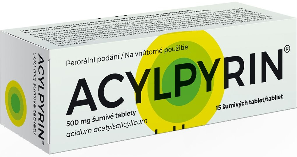 Acylpyrin 500 mg šumivé tablety tbl.eff.15 x 500 mg od 1,59 € - Heureka.sk