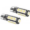 LED CANBUS T10 13x5050 12V žiarovka studená biela.