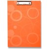 Karton P+P Neo Colori A4 doska s klipom oranžová