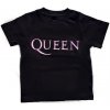 Queen Tričko Pink Logo Kids Black 4 roky