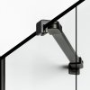 New Trendy D-0290A/D-0121B NEW SOLEO BLACK sprchový kút 90 x 90 cm, pravý 90 x 90 cm čierna