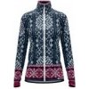 Crazy Idea Pull Wonder Magic Woman snowflake XL; Modrá mikina