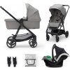 Kombinovaný kočík Kinderkraft Newly + vajíčko Mink PRO Farba: Moonlight Grey