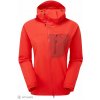 Mountain Equipment Squall Hooded dámska bunda, chili red/merlot S