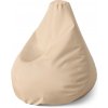 Sablio Sedací vak Pear Svetlá béžová - 140 x 100 x 25 cm
