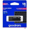 Goodram USB flash disk, USB 3.0, 16GB, UME3, čierny, UME3-0160K0R11, USB A, s krytkou