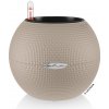 Lechuza geobra Malý kvetináč Lechuza Puro Color 20 all-in-one set Farba: Béžová/Krémová