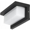 LED záhradné nástenné svietidlo LENTERO 12W 4000K IP54 čierne KOBI