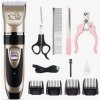 Elektrický strojček so zastrihávačom a sadou na pedikúru pre psov, mačky a králiky FA024
