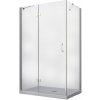 Obdĺžnikový sprchový kút Besco Viva Orientácia: pravá, Rozmery krytu: 120x80cm, VPP-128-195C