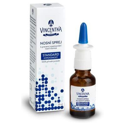 VINCENTKA NOSOVÝ SPREJ STANDARD HYPOTONICKÝ 1x25 ml