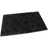 Gumová čistiaca vonkajšia vstupná rohož FLOMA Shoes - dĺžka 45 cm, šírka 75 cm, výška 0,8 cm
