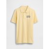 GAP detské polo tričko s logom Žltá
