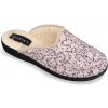 Dámske béžové vzorované papuče MJARTAN JASMINA