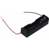 Držiak na batérie s vodičmi AA 1,5V - 1 kus