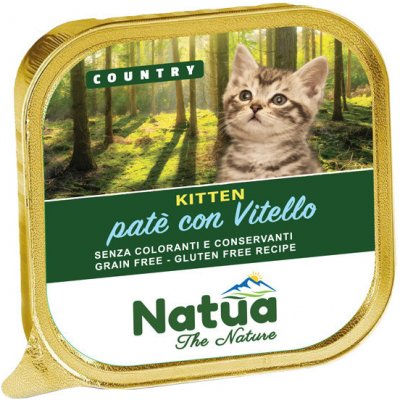 Natua Country Kitten Teľacie paté 100 g