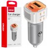 Nabíjačka do auta USB-A + USB-C 38W 12/24V AMiO-03883