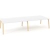 Pracovné stoly Bench ALFA ROOT 360x160cm, biely - 1 kus - 1 KS - pracovný - 160 cm - Interier Říčany - zdvojená - Biela - Alfa Root - 74.2 cm - 360 cm INTERIER-RICANY